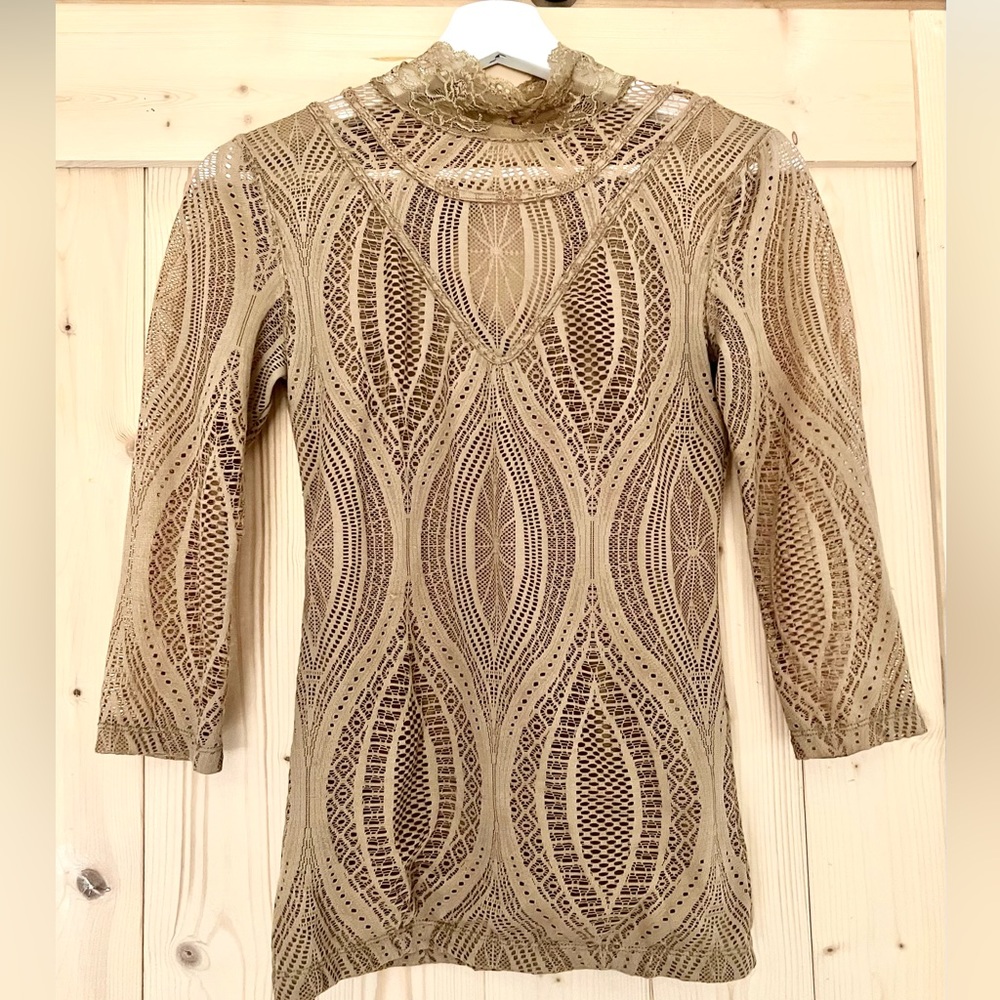 FREE PEOPLE Pretty in Lace Top